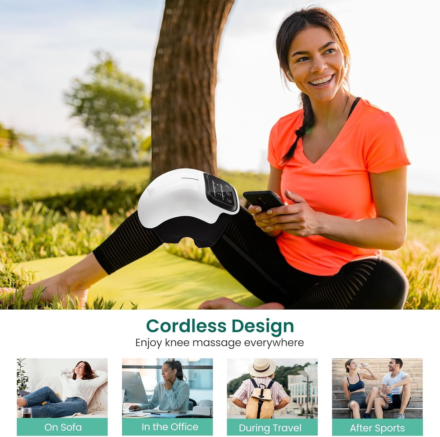 GentleHeat™ Knee Massager