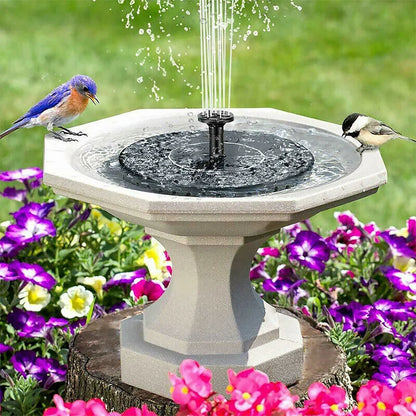 AquaRay™ Solar Fountain 💧 - Turn Your Bird Bath Into a Beautiful Fountain in Seconds