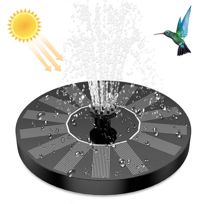 AquaRay™ Solar Fountain 💧 - Turn Your Bird Bath Into a Beautiful Fountain in Seconds