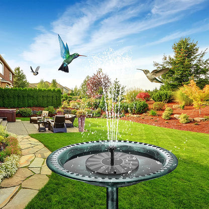 AquaRay™ Solar Fountain 💧 - Turn Your Bird Bath Into a Beautiful Fountain in Seconds